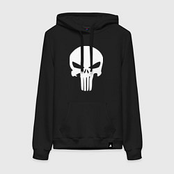 Женская толстовка-худи Punisher logo