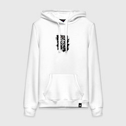 Женская толстовка-худи Веселая смерть в капюшоне