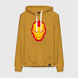 Женская толстовка-худи Iron man logo