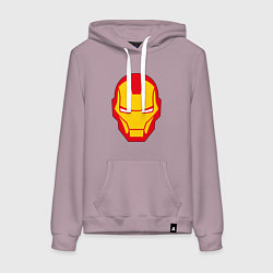 Женская толстовка-худи Iron man logo