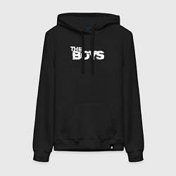 Женская толстовка-худи The boys logo