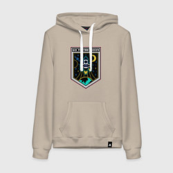 Женская толстовка-худи Отправиться на луну