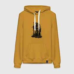 Женская толстовка-худи Элитный рыцарь с двуручным мечом