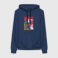 Женская толстовка-худи Человек-бензопила - Makima