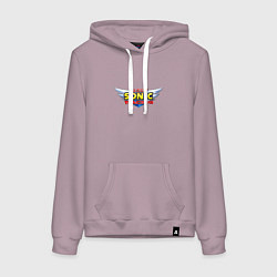 Женская толстовка-худи Team Sonic racing - logo