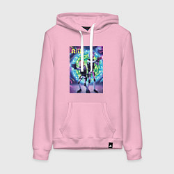 Женская толстовка-худи Рик и Морти - космический спецназ