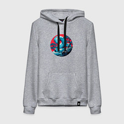 Женская толстовка-худи Japan serpent