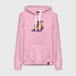 Женская толстовка-худи Lakers team