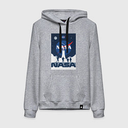 Женская толстовка-худи NASA открытия