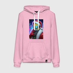 Женская толстовка-худи Simpson Claus - cyberpunk