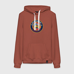 Женская толстовка-худи Skull skaters