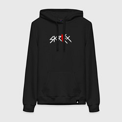 Женская толстовка-худи Skrillex - logo