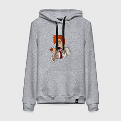 Женская толстовка-худи Нервный диспетчер из Каламбур: Крутое пике