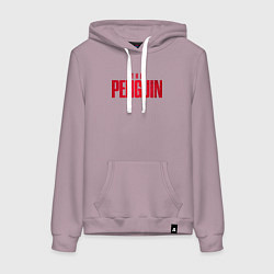 Женская толстовка-худи The penguin logo