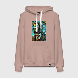 Женская толстовка-худи Cyber Harry Potter - ai art fantasy