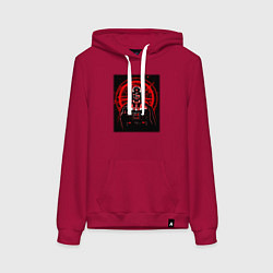 Женская толстовка-худи Звезда смерти Дарт Вейдер