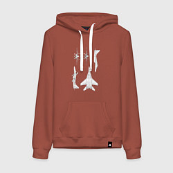 Женская толстовка-худи Микоян гуревич 29