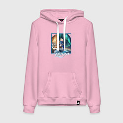 Женская толстовка-худи Рысь Ландау