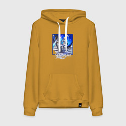 Женская толстовка-худи Гепард