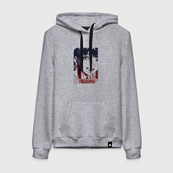 Женская толстовка-худи Улыбчивая девушка