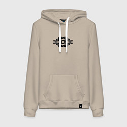 Женская толстовка-худи Декоративный узел