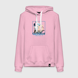 Женская толстовка-худи Чун Юнь