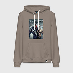 Женская толстовка-худи Eddie and Venom - ai art fantasy