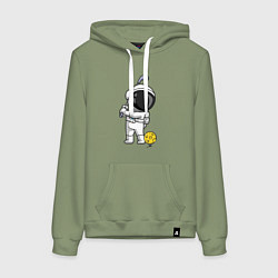 Женская толстовка-худи Космический гольф