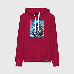 Женская толстовка-худи Sonic-Venom - ai art fantasy