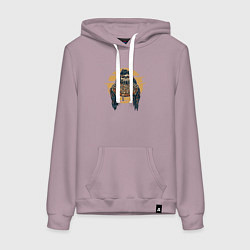 Женская толстовка-худи Пицца смерти