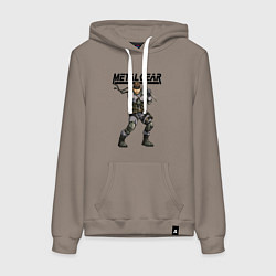 Женская толстовка-худи Snake Solid soldier