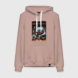 Женская толстовка-худи Мой сосед Вентоторо - коллаба