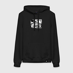 Женская толстовка-худи Туры на природе