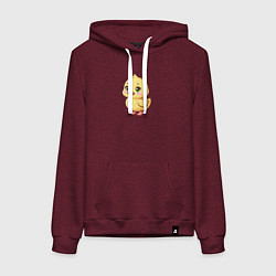 Женская толстовка-худи Желтая уточка