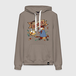 Женская толстовка-худи Flapjack - candies