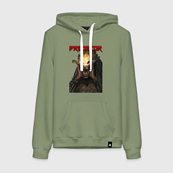 Женская толстовка-худи Predator scream