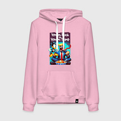 Женская толстовка-худи Venom-Duck vs Venom-Trump