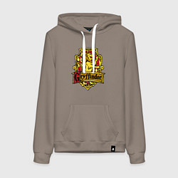 Женская толстовка-худи Hogwarts - gryffindor logo