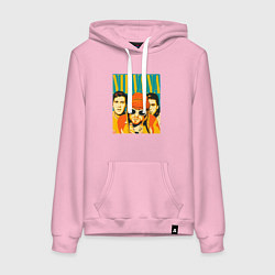 Женская толстовка-худи Нирвана музыкальная группа