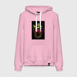 Женская толстовка-худи Нирвана рок группа