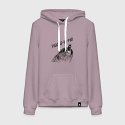 Женская толстовка-худи Бурый в гневе рарар-ра