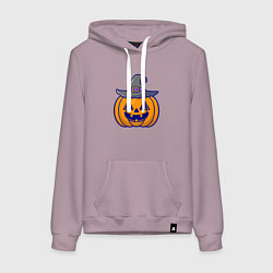 Женская толстовка-худи Тыковка в шляпке