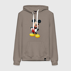 Женская толстовка-худи Микки - мышь