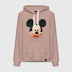 Женская толстовка-худи Mickey mouse head