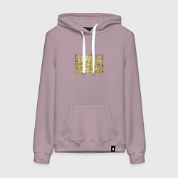 Женская толстовка-худи Карта сокровищ жен - для пары