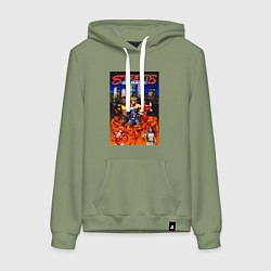 Женская толстовка-худи Streets of rage - bare knuckle