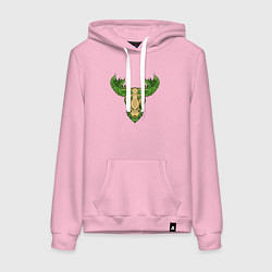 Женская толстовка-худи Nature deer