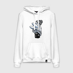 Женская толстовка-худи Космическая красотка