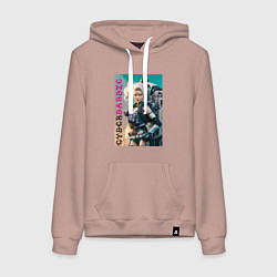 Женская толстовка-худи Cyber Barbie - ai art fantasy