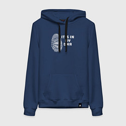 Женская толстовка-худи Баскетбол в моей днк